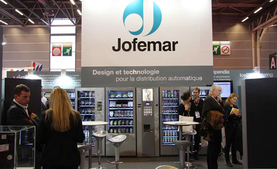 Stand de Jofemar en Vending parís