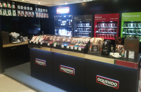 Corner Shop de Cafés Oquendo