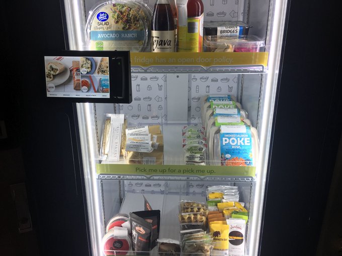 poke bowl smart fridge