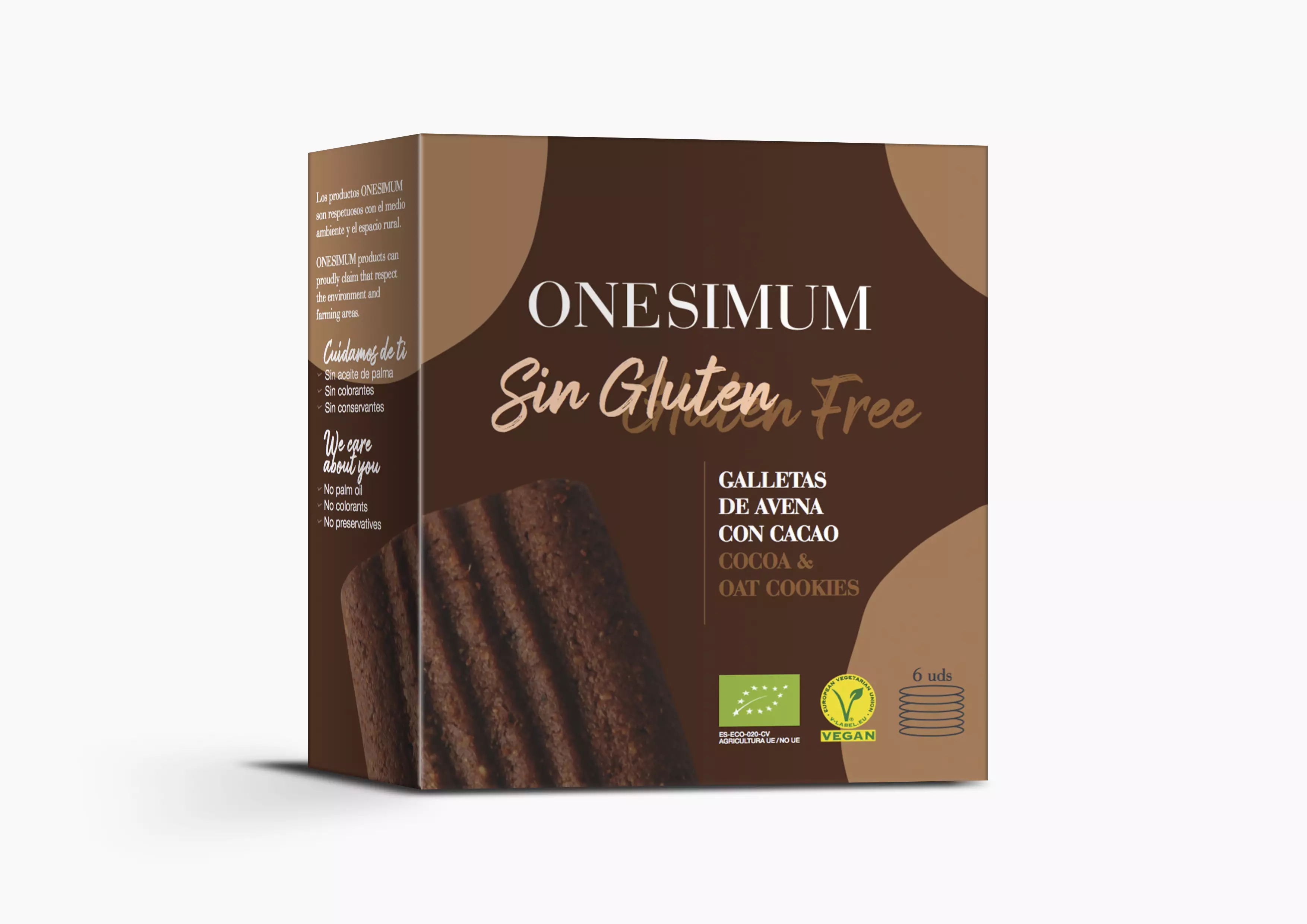 Galletas sin gluten de cacao