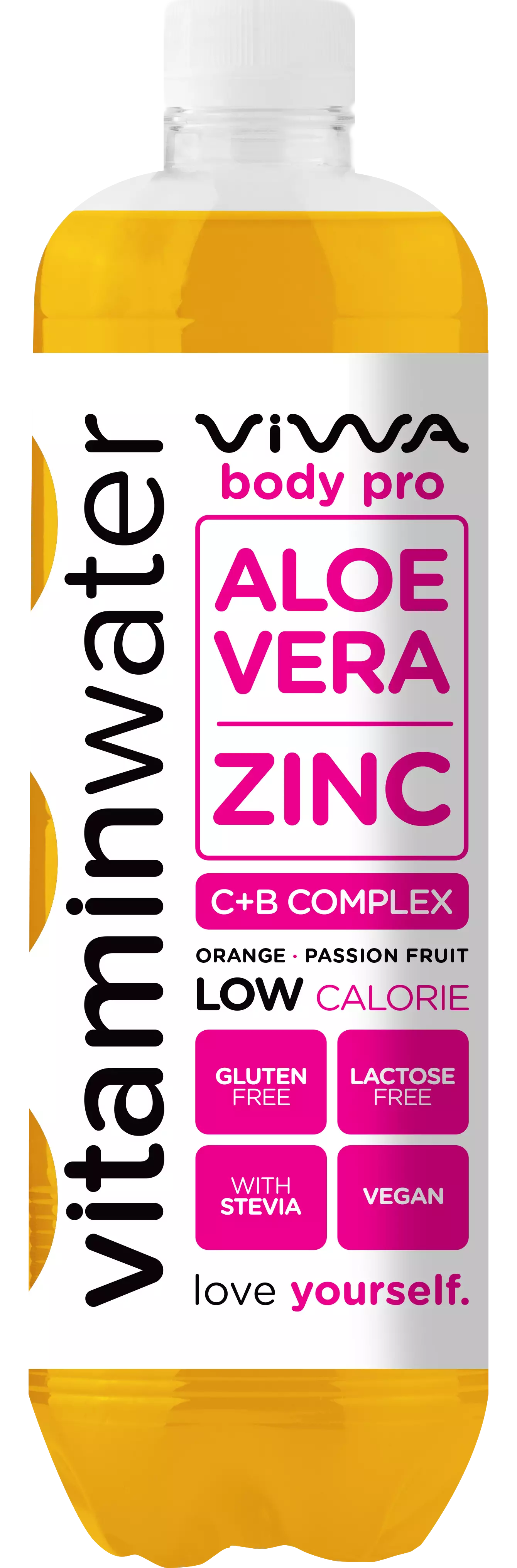 Viwa  Vitaminwater Body Protection 600ml naranja-maracuya-aloe vera
