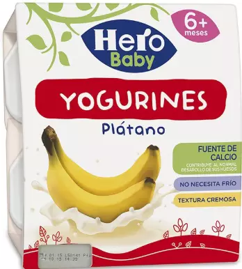 Yogurines Plátano